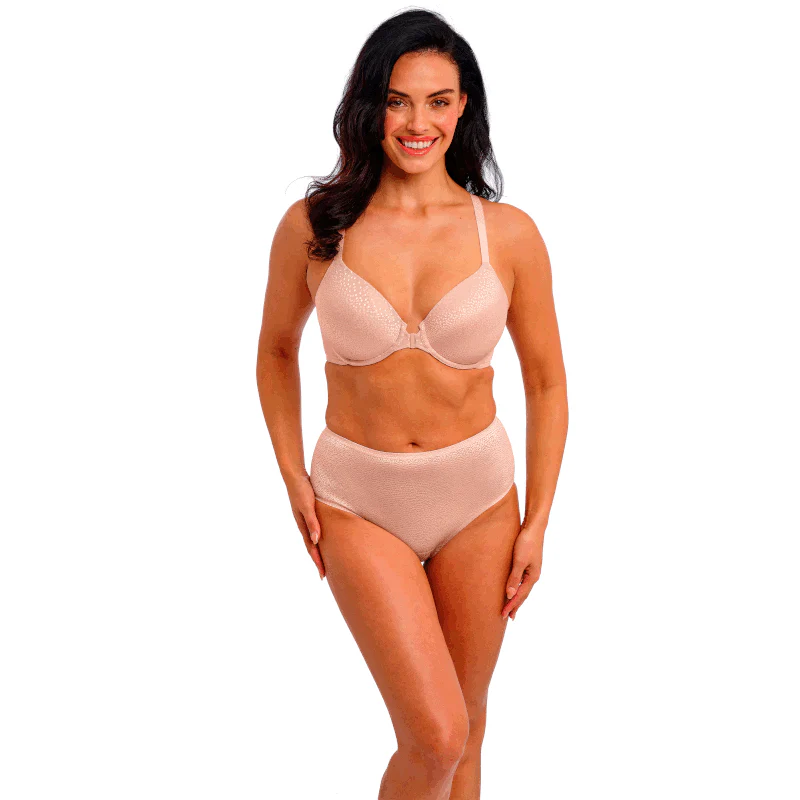 Back Appeal Front Fastener T-shirt Bra Rose Dust - Image 2