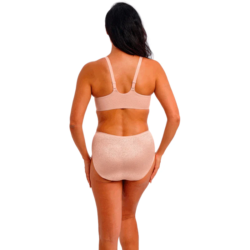 Back Appeal Front Fastener T-shirt Bra Rose Dust - Image 3