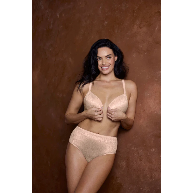 Back Appeal Front Fastener T-shirt Bra Rose Dust - Image 5