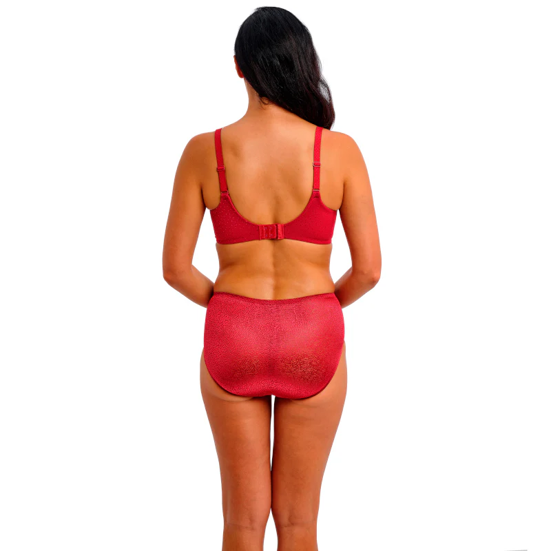 Back Appeal Underwired T-shirt Bra Regina Red - Image 3