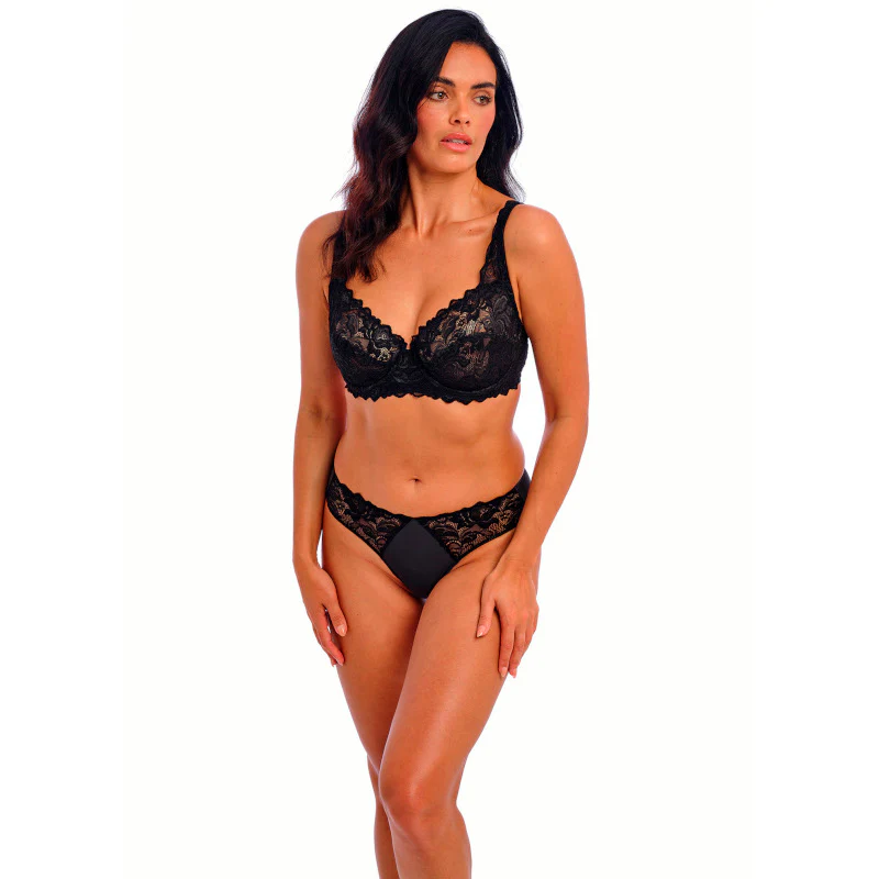 Eglantine Underwired Bra Noir Black - Wacoal - Image 2
