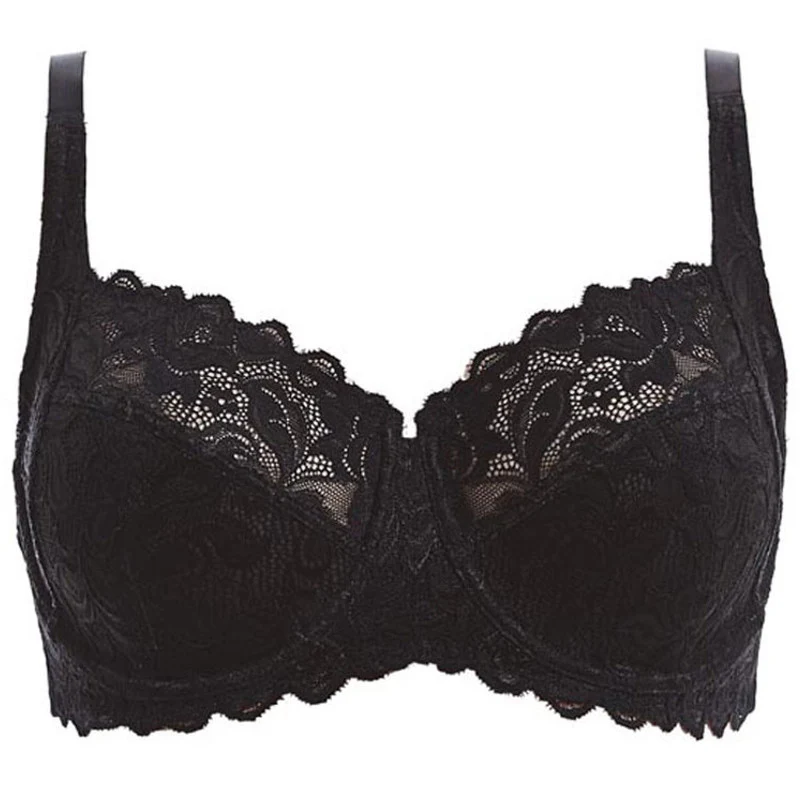 Eglantine Underwired Bra Noir Black - Wacoal