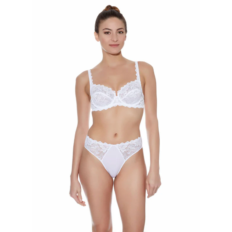 Eglantine Underwired Bra White - Wacoal - Image 2