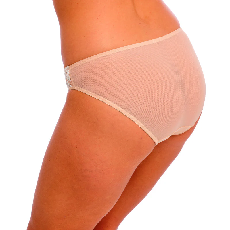 Embrace Lace Bikini Brief Underwear Naturally Nude/Ivory - Wacoal - Image 2
