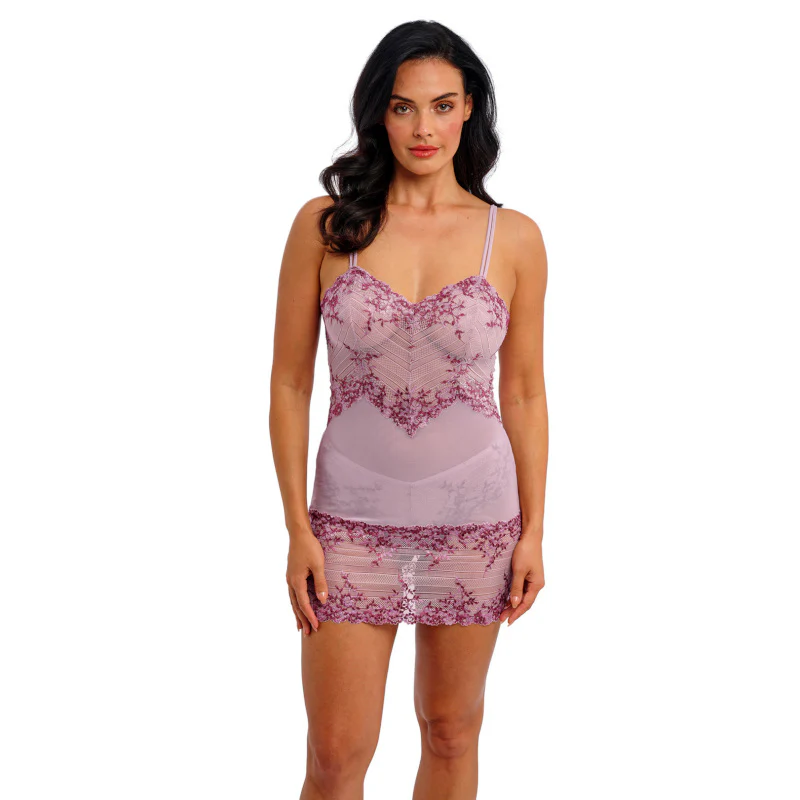 Embrace Lace Chemise Lilac - Wacoal - Image 2