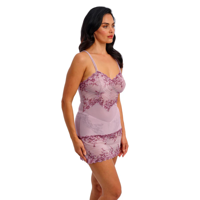 Embrace Lace Chemise Lilac - Wacoal - Image 3