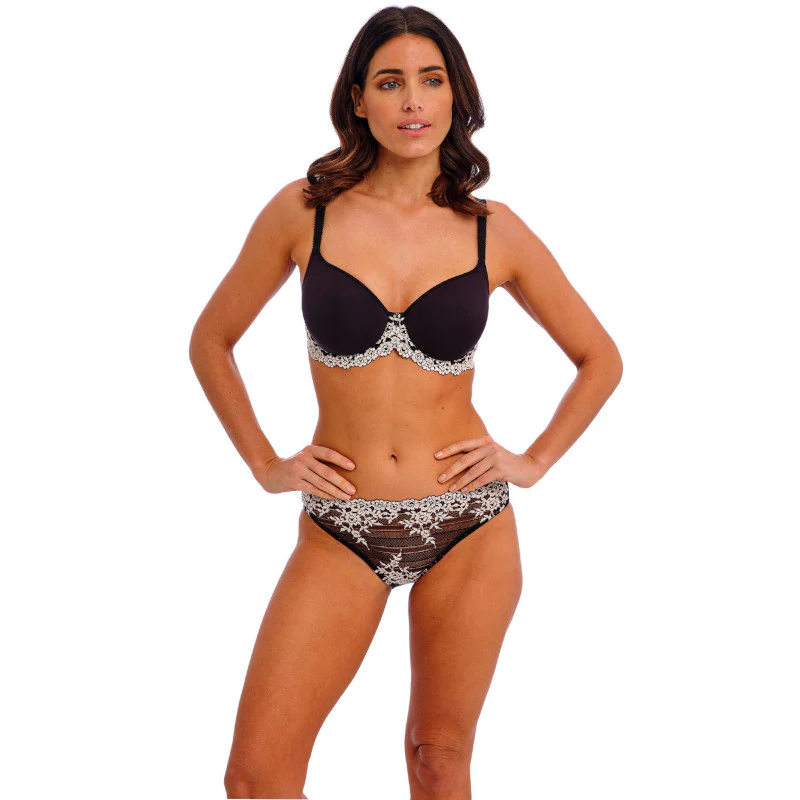 Embrace Lace Contour Bra Black - Wacoal - Image 2
