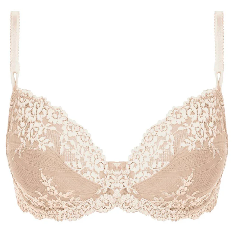 Embrace Lace Underwired Bra Naturally Nude/Ivory - Wacoal