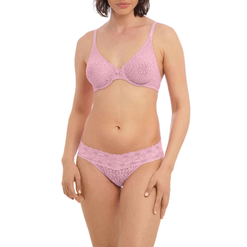 Halo Lace Brief Fragrant Lilac Pink - Wacoal - Image 3