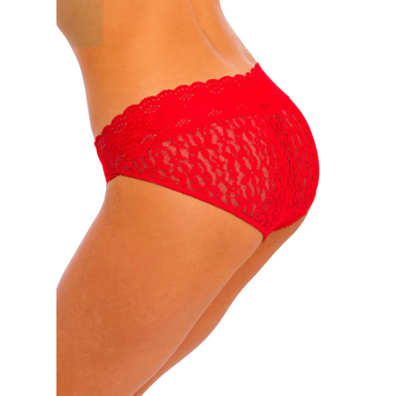 Halo Lace Brief Red - Wacoal - Image 2