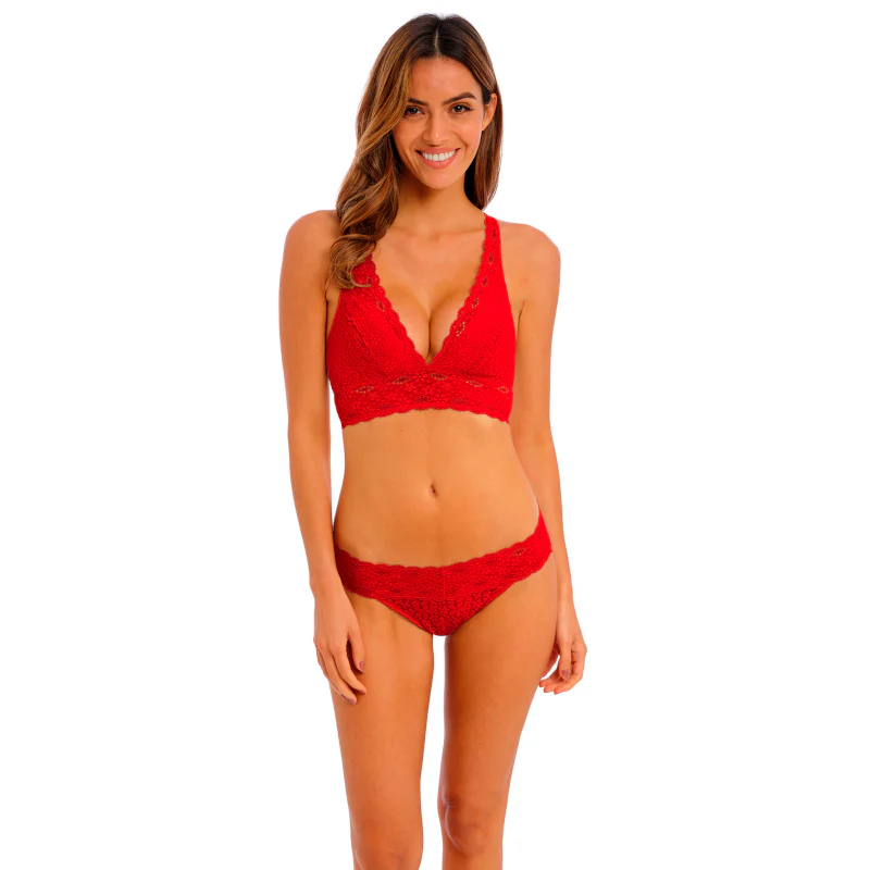 Halo Lace Brief Red - Wacoal - Image 3