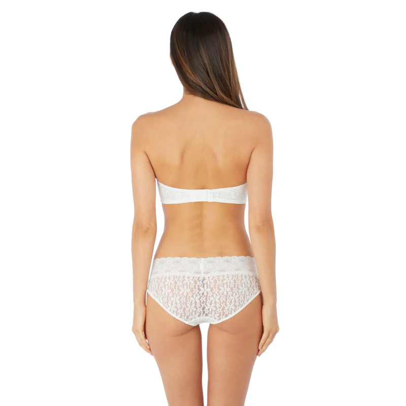 Halo Lace Strapless Bra Ivory - Wacoal - Image 4