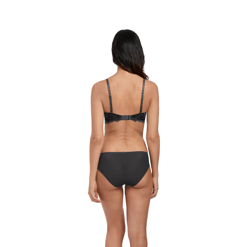 Lace Perfection Soft Cup Bra Charcoal Grey - Wacoal - Image 3