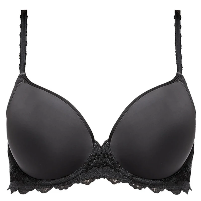 Lace Perfection Contour Bra Charcoal Grey - Wacoal
