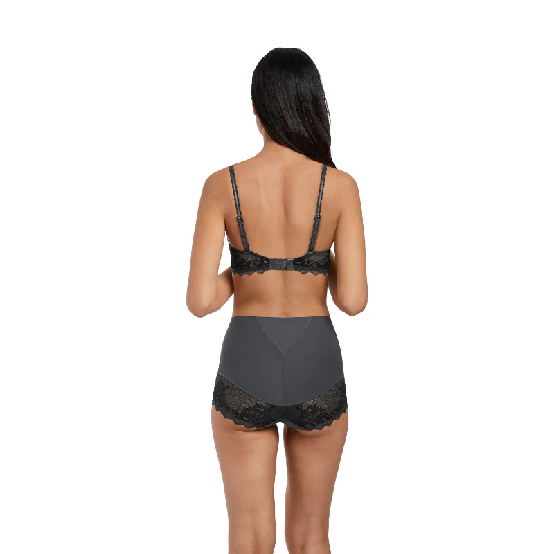 Lace Perfection Contour Bra Charcoal Grey - Wacoal - Image 3